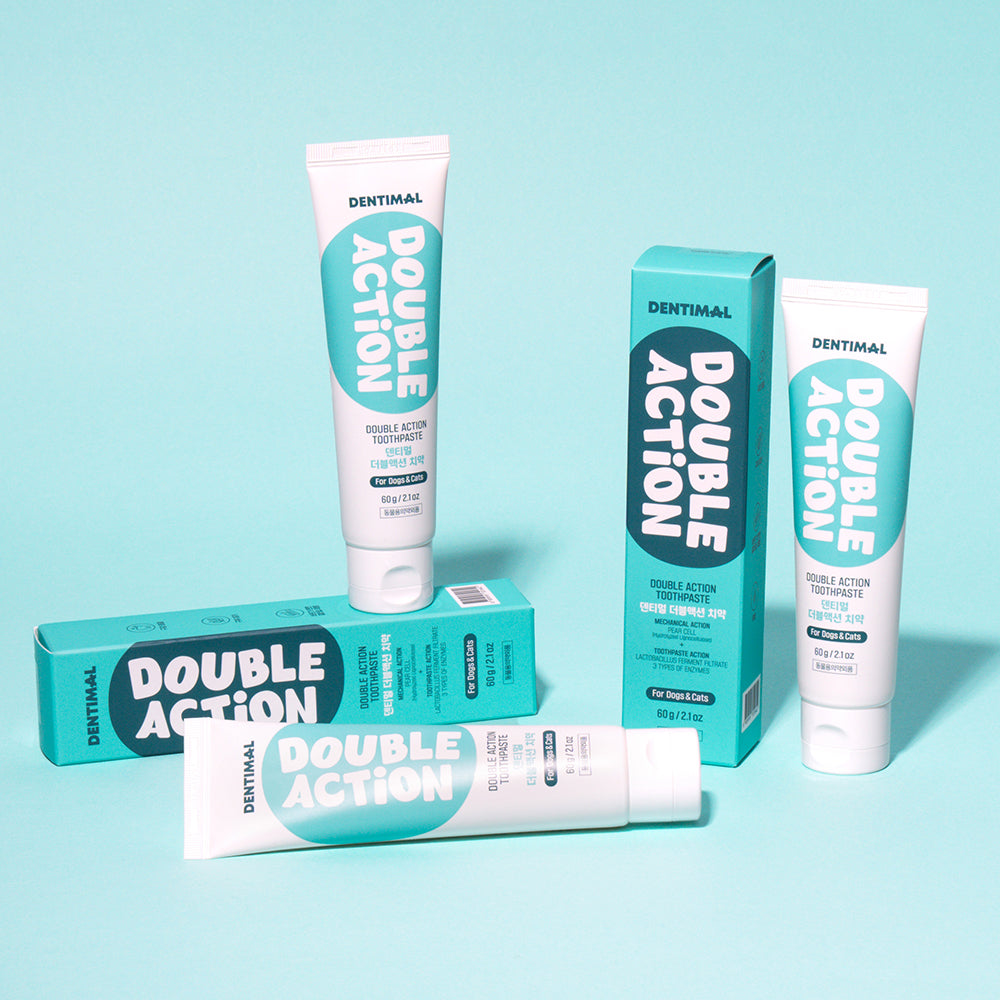 DENTIMAL Double Action Toothpaste, 2.1 oz.