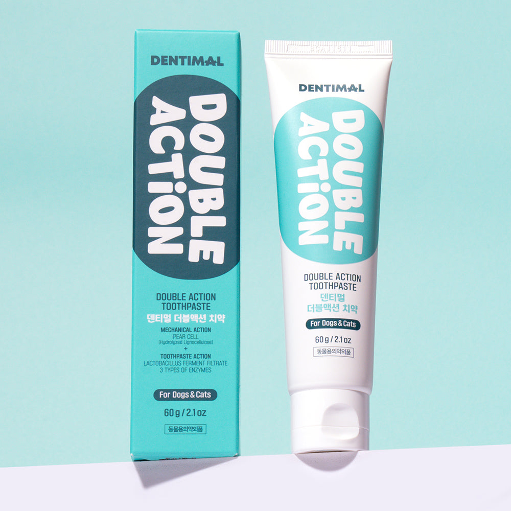 DENTIMAL Double Action Toothpaste, 2.1 oz.